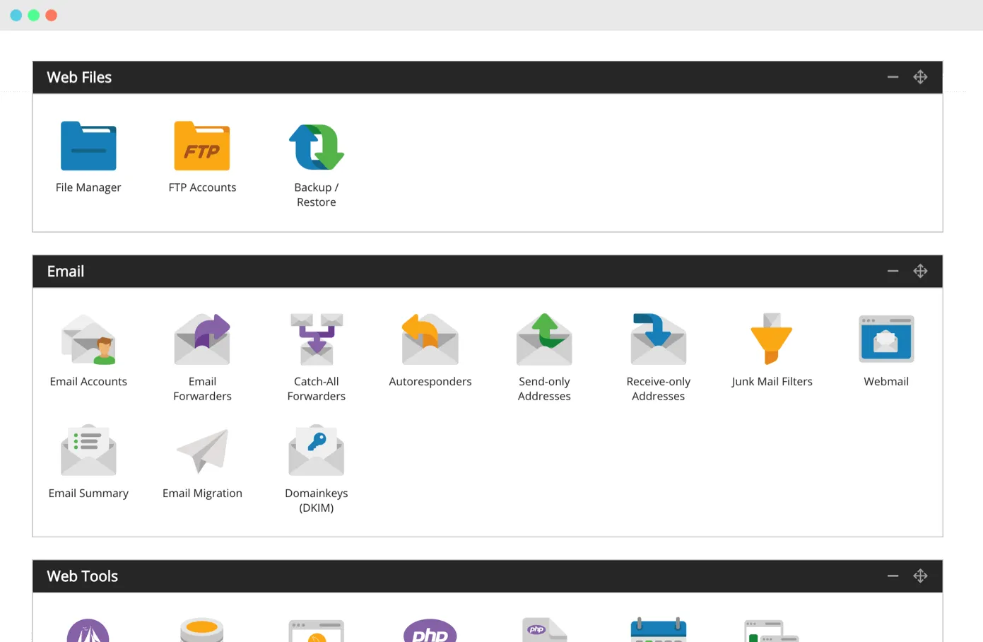 Web & email hosting icon