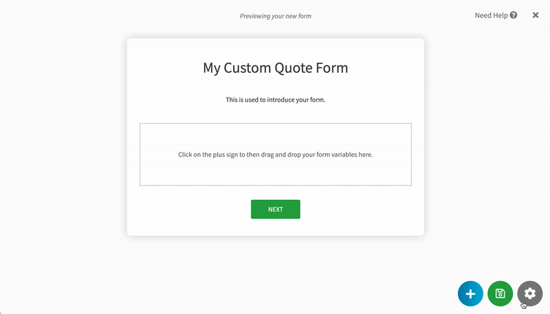 Quotify drag and drop