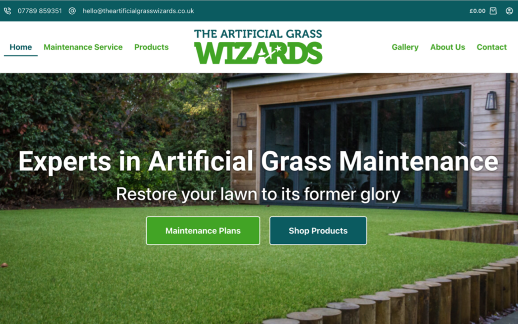 The Artificial Grass Wizards Homepage