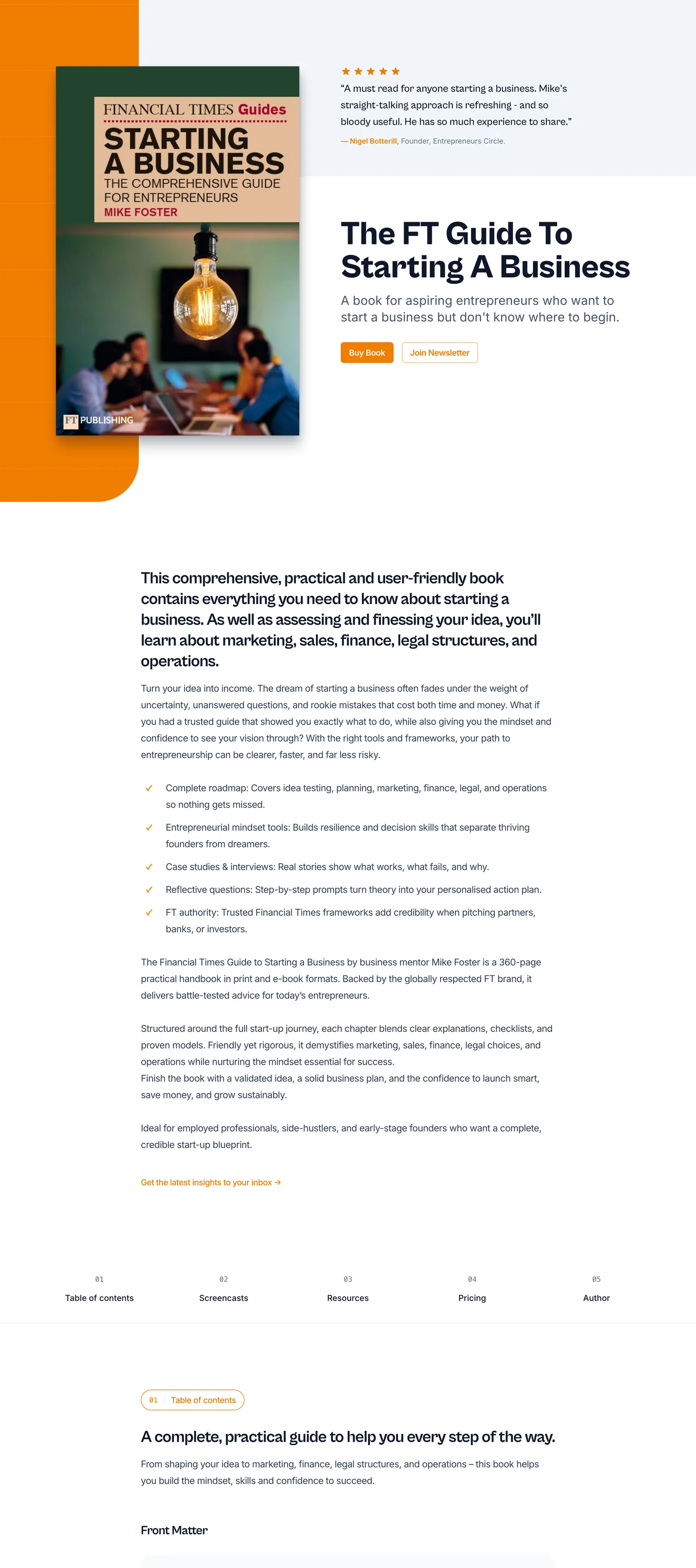 Startup Guide by The Entrepreneurs Mentor